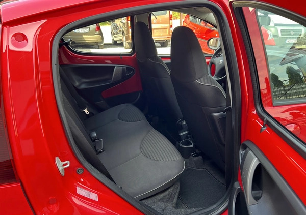 Peugeot 107 cena 19900 przebieg: 89000, rok produkcji 2013 z Rydułtowy małe 742
